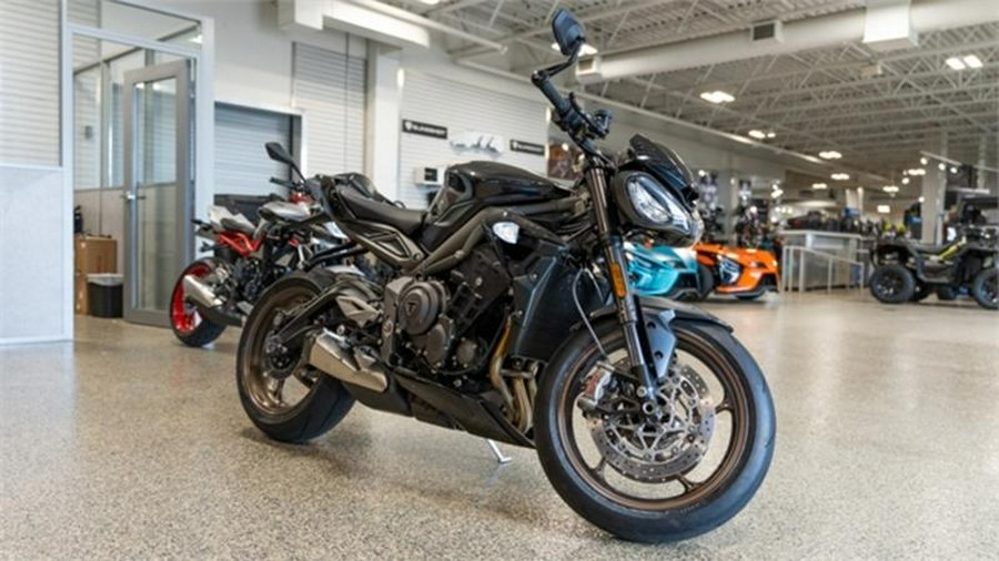 2023 Triumph Street Triple RS Carbon Black