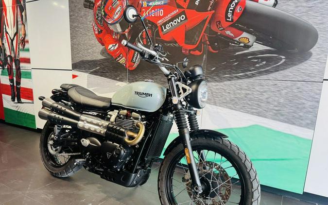 2022 Triumph Street Scrambler Urban Grey