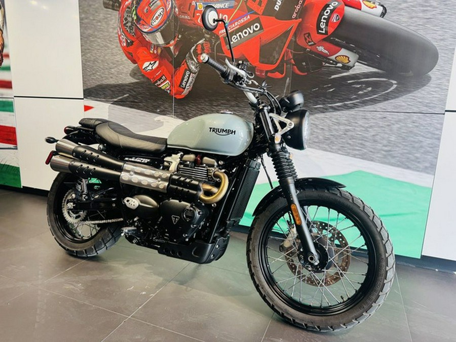 2022 Triumph Street Scrambler Urban Grey