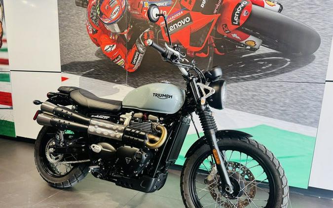 2022 Triumph Street Scrambler Urban Grey