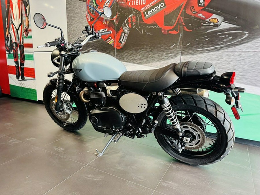 2022 Triumph Street Scrambler Urban Grey