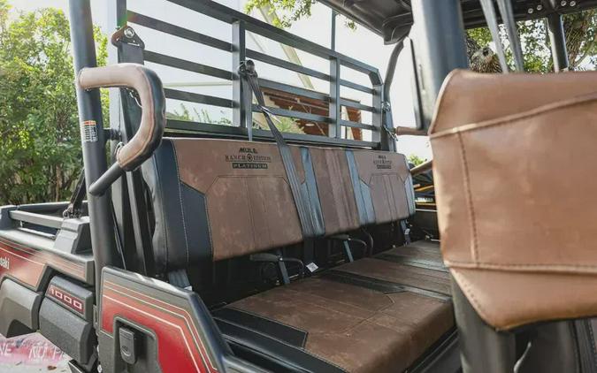 2026 KAWASAKI MULE PROFXT 1000 LE PLATINUM RANCH EDITION