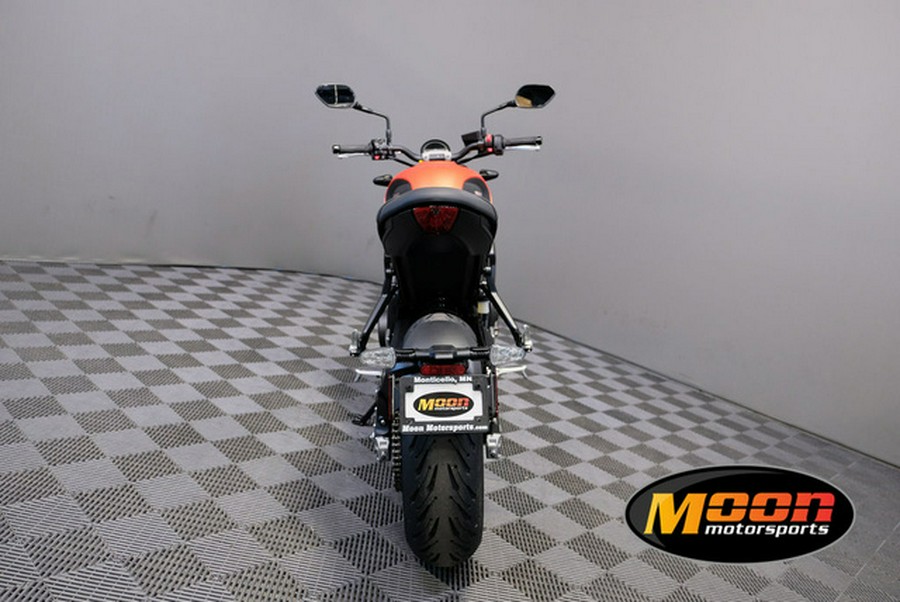 2023 Triumph Trident 660 Matte Baja Orange / Matte Storm Grey