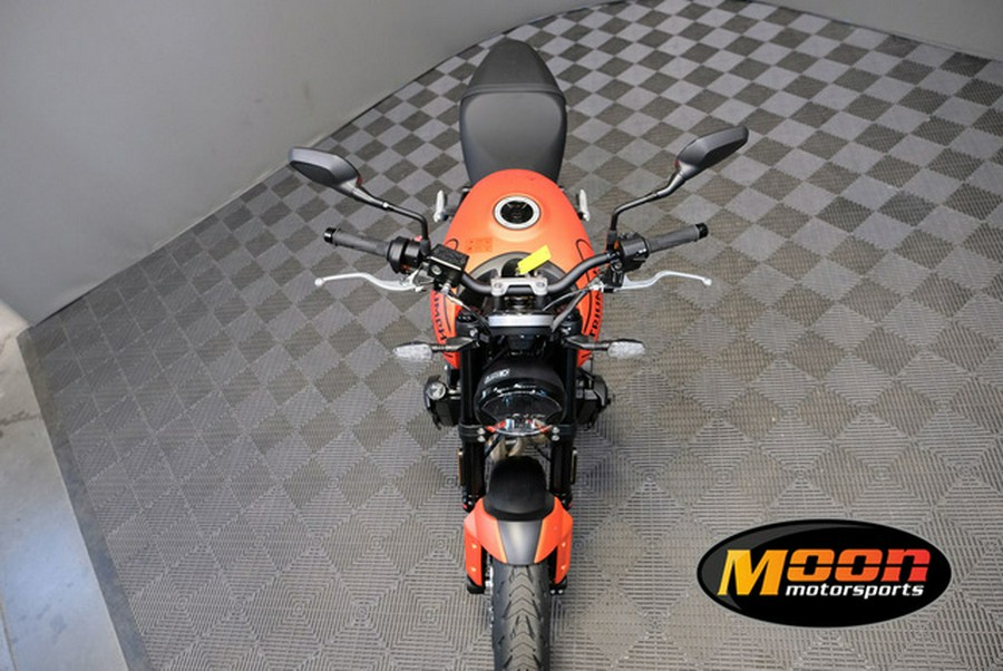 2023 Triumph Trident 660 Matte Baja Orange / Matte Storm Grey