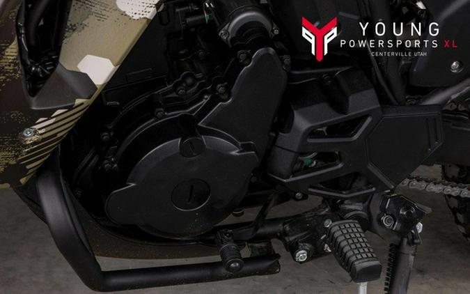 2025 Kawasaki KLR650 Adventure ABS Cypher Camo Beige ABS