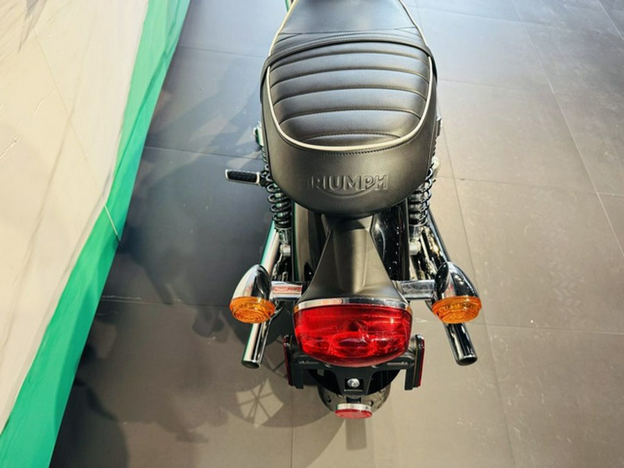 2022 Triumph Bonneville T120 Cobalt BlueSilver Ice