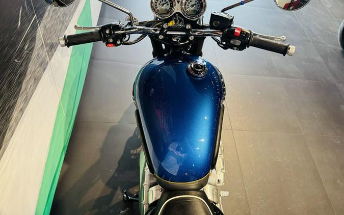 2022 Triumph Bonneville T120 Cobalt BlueSilver Ice