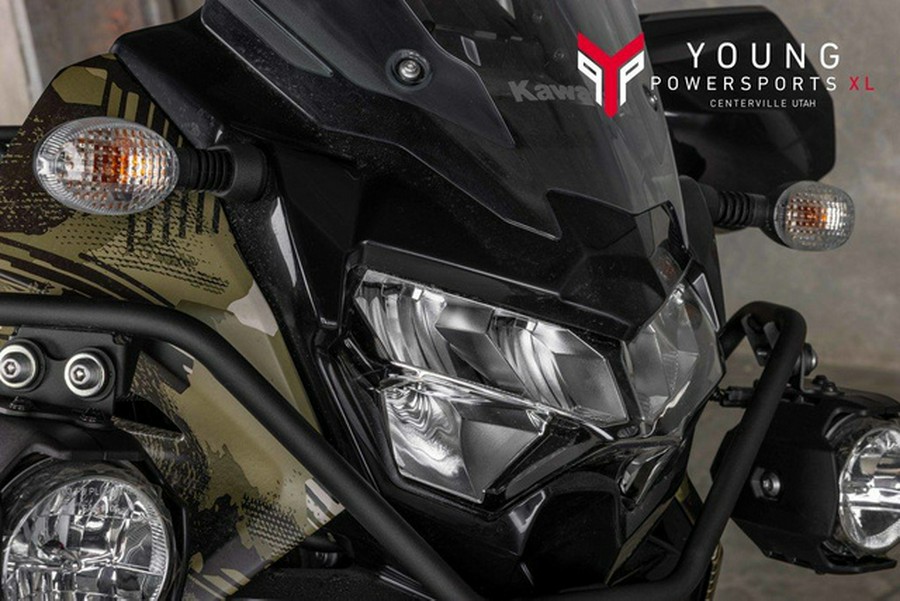 2025 Kawasaki KLR650 Adventure ABS Cypher Camo Beige ABS