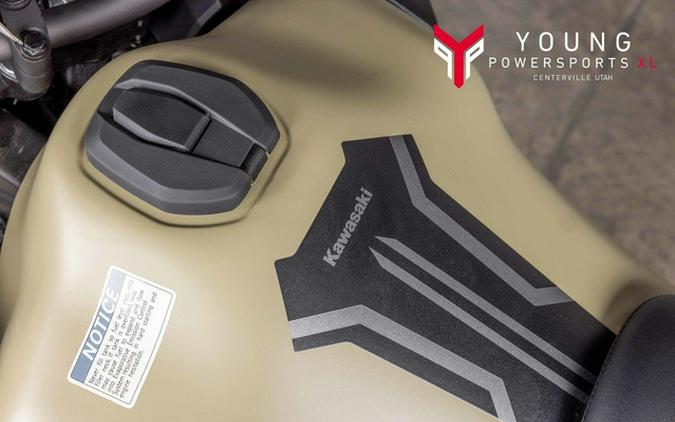 2025 Kawasaki KLR650 Adventure ABS Cypher Camo Beige ABS