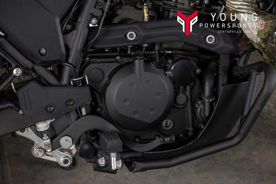2025 Kawasaki KLR650 Adventure ABS Cypher Camo Beige ABS