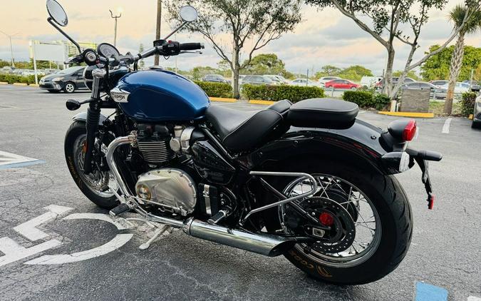 2020 Triumph Bonneville Speedmaster Cobalt Blue/Jet Black