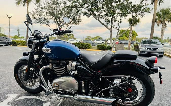 2020 Triumph Bonneville Speedmaster Cobalt Blue/Jet Black
