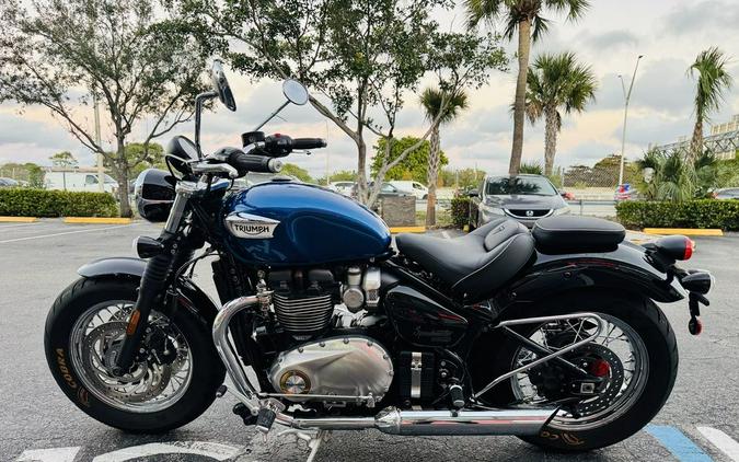 2020 Triumph Bonneville Speedmaster Cobalt Blue/Jet Black