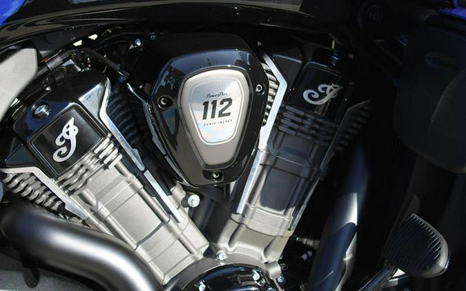 2026 Indian Motorcycle® Pursuit® Dark Horse® 112 w/ PowerBand Audio Deep Blue Metallic with Black M