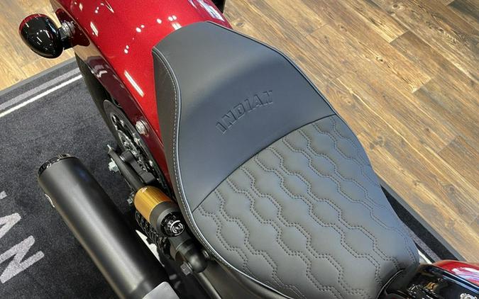 2025 Indian 101 Scout Sunset Red Metallic With Graphics