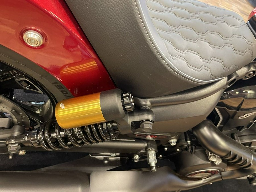 2025 Indian Motorcycle® 101 Scout® Sunset Red Metallic with Graphics