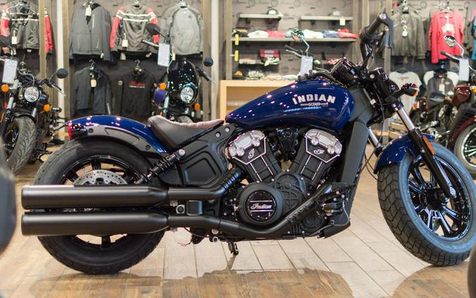 2024 Indian Motorcycle® Scout® Bobber ABS Springfield Blue Metallic