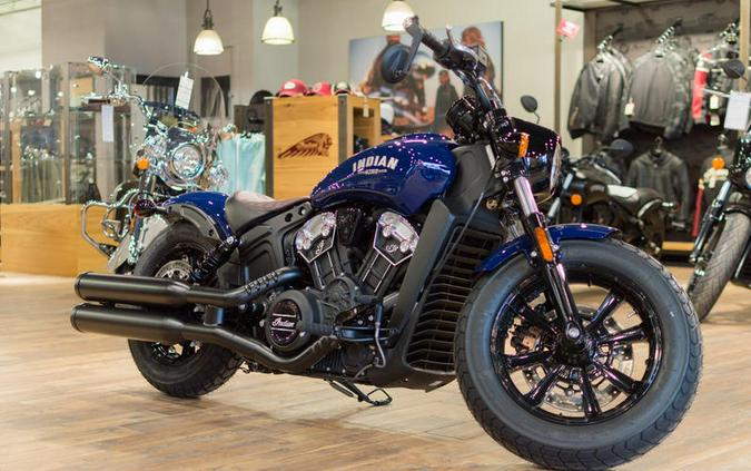 2024 Indian Motorcycle® Scout® Bobber ABS Springfield Blue Metallic