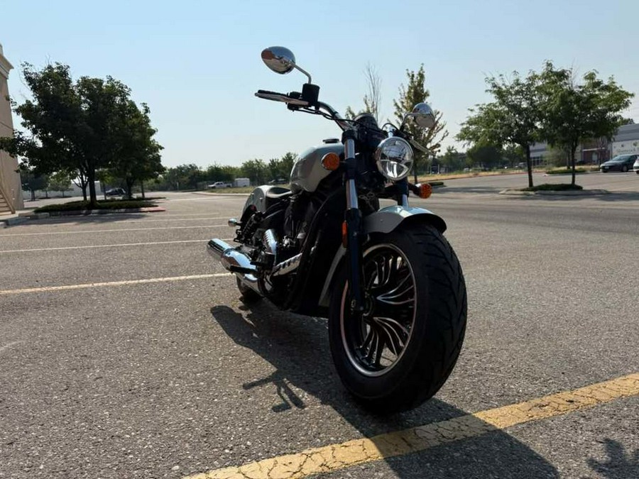 2025 Indian Motorcycle® Scout® Sixty Classic Limited Frost Silver
