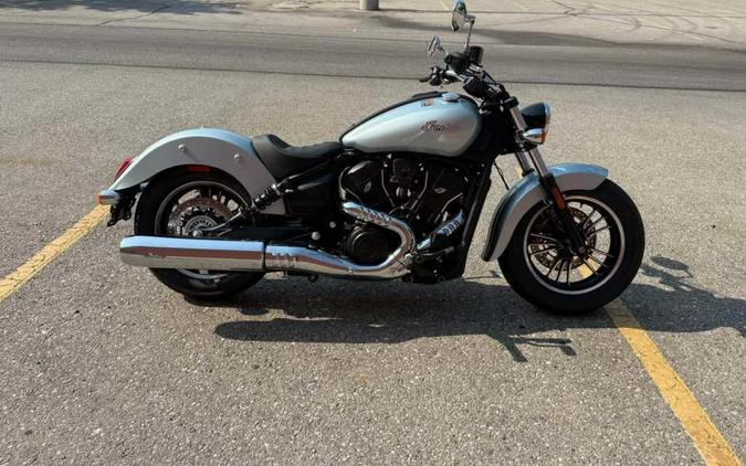 2025 Indian Motorcycle® Scout® Sixty Classic Limited Frost Silver