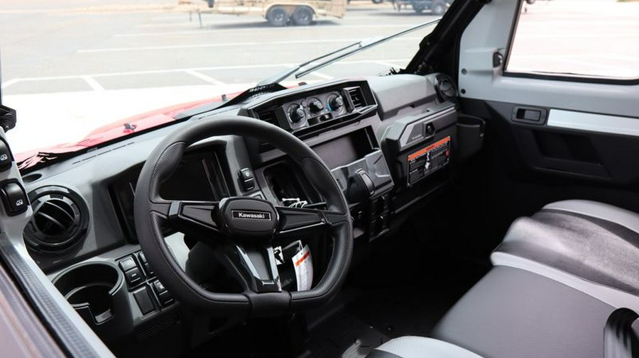 New 2025 KAWASAKI RIDGE CREW HVAC CANDY PERSIMMON RED