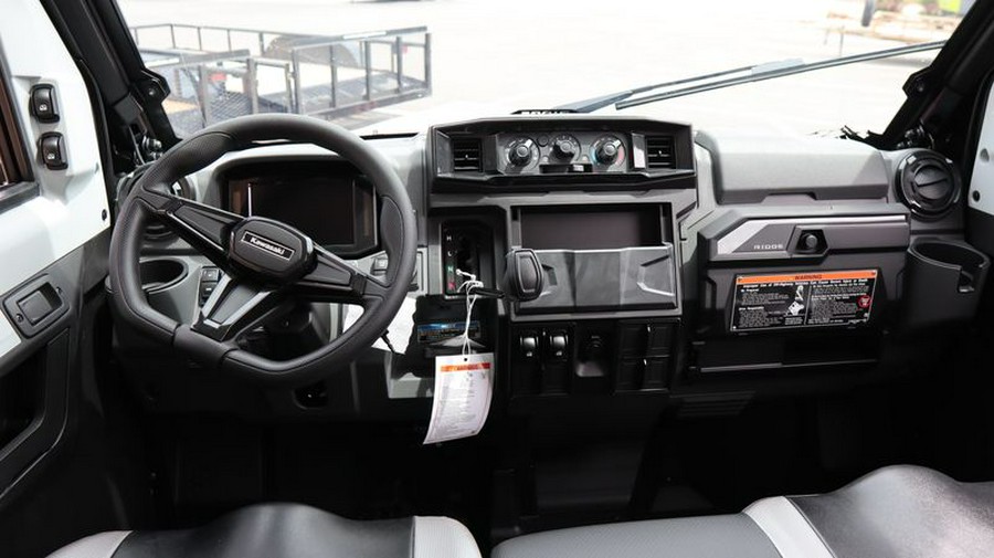 New 2025 KAWASAKI RIDGE CREW HVAC CANDY PERSIMMON RED