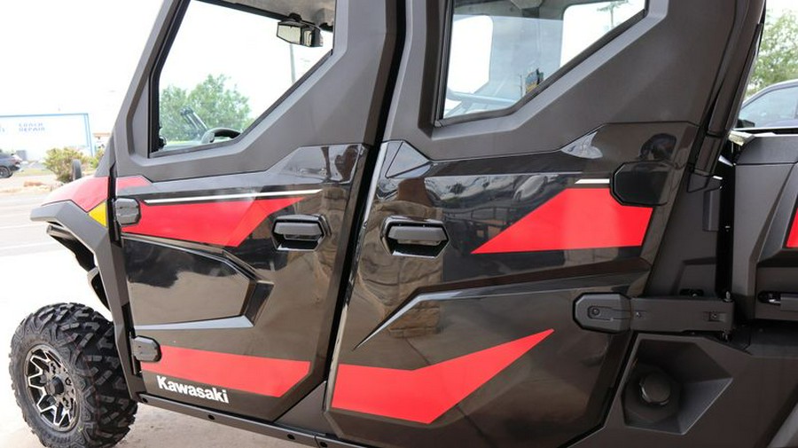 New 2025 KAWASAKI RIDGE CREW HVAC CANDY PERSIMMON RED