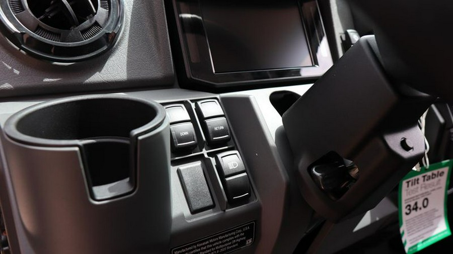 New 2025 KAWASAKI RIDGE CREW HVAC CANDY PERSIMMON RED