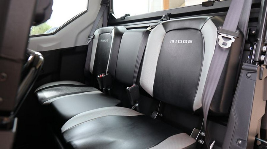 New 2025 KAWASAKI RIDGE CREW HVAC CANDY PERSIMMON RED