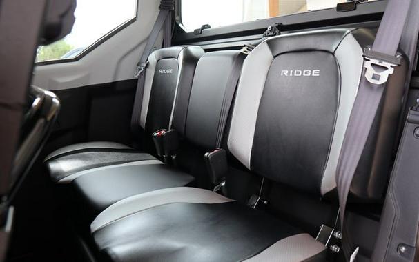 New 2025 KAWASAKI RIDGE CREW HVAC CANDY PERSIMMON RED