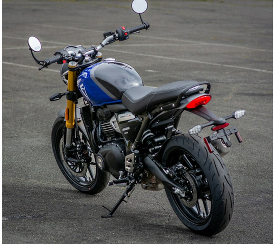 2025 Triumph Speed 400 Caspian Blue / Storm Grey