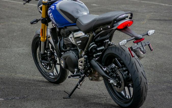 2025 Triumph Speed 400 Caspian Blue / Storm Grey