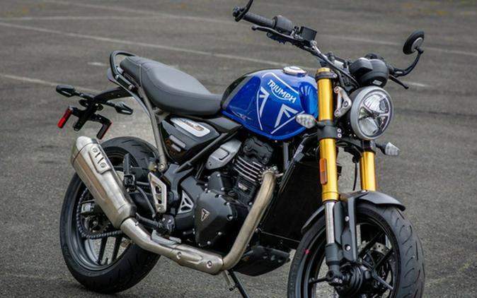 2025 Triumph Speed 400 Caspian Blue / Storm Grey