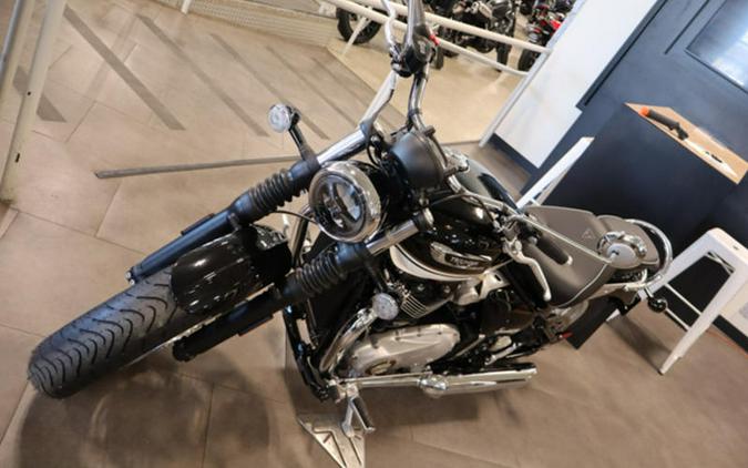 2026 Triumph Bonneville Speedmaster Sapphire Black
