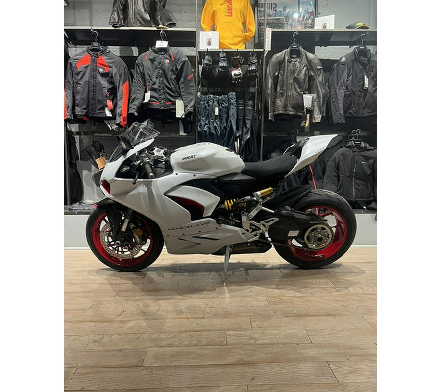 2022 Ducati Panigale V2 White Rosso Livery For Sale In New York Ny