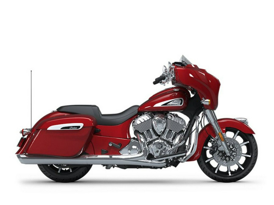 2025 Indian Chieftain Limited Sunset Red Metallic