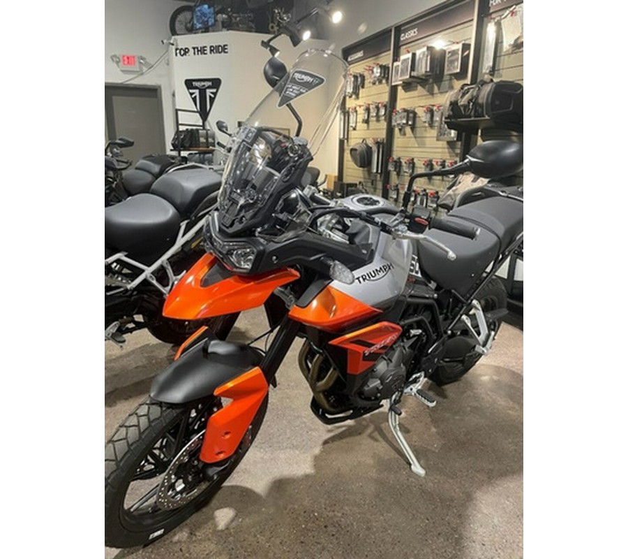 2023 Triumph Tiger 850 Sport GraphiteBaja Orange