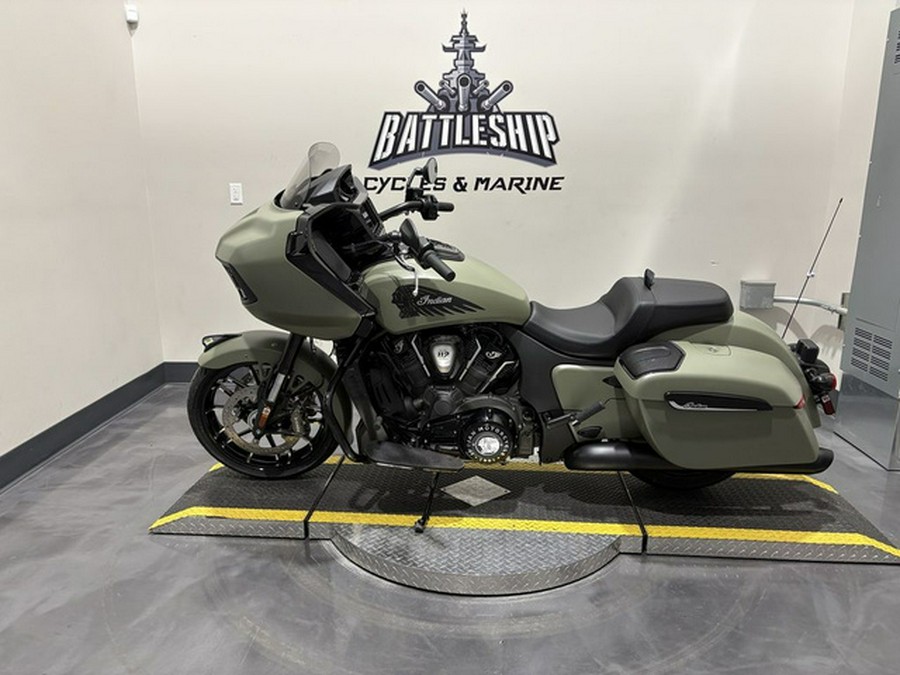 2025 Indian Challenger Dark Horse 112 Moss Green Smoke