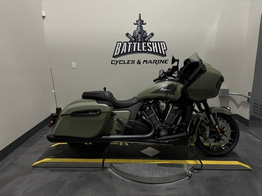 2025 Indian Challenger Dark Horse 112 Moss Green Smoke