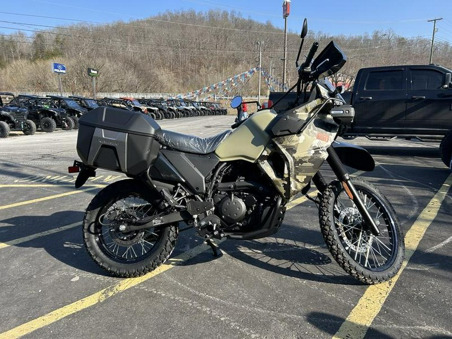 2026 Kawasaki KLR®650 Adventure ABS Cypher Camo Beige