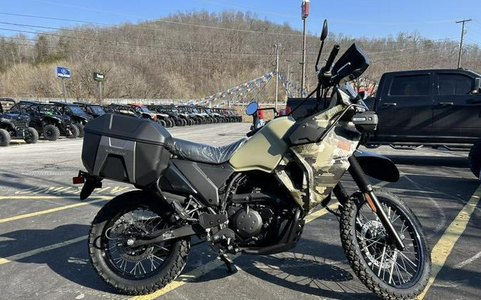 2026 Kawasaki KLR®650 Adventure ABS Cypher Camo Beige