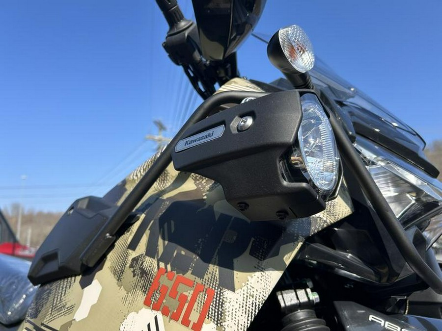 2026 Kawasaki KLR®650 Adventure ABS Cypher Camo Beige