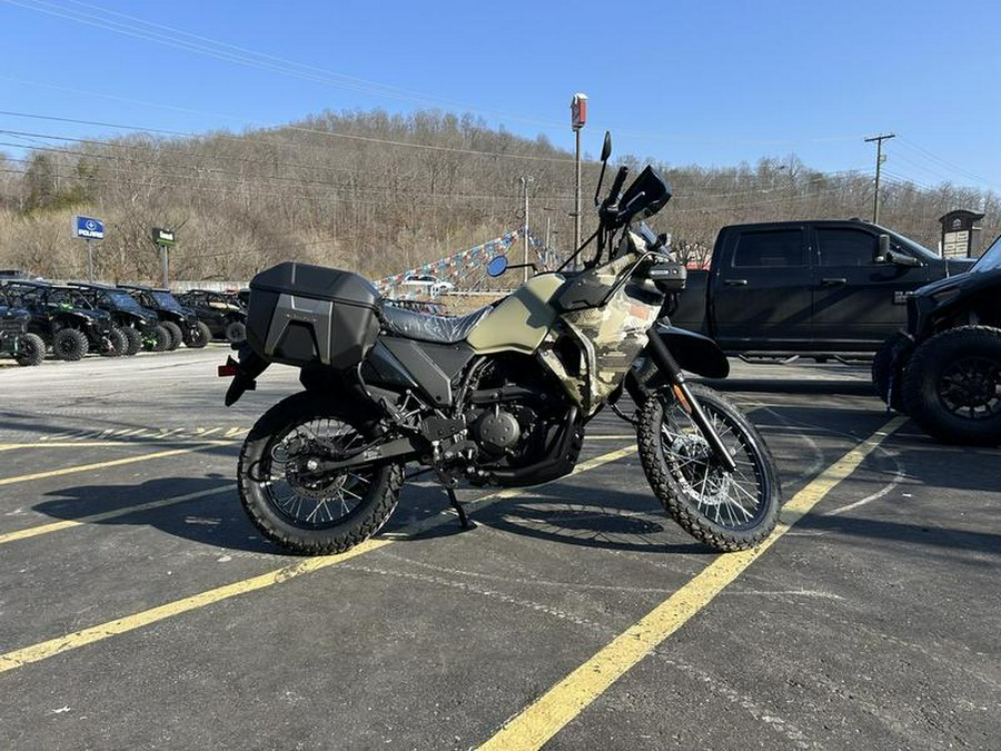 2026 Kawasaki KLR®650 Adventure ABS Cypher Camo Beige