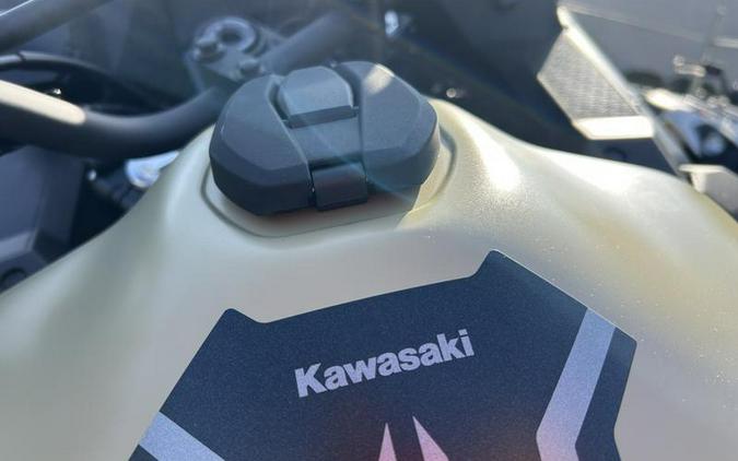 2026 Kawasaki KLR®650 Adventure ABS Cypher Camo Beige