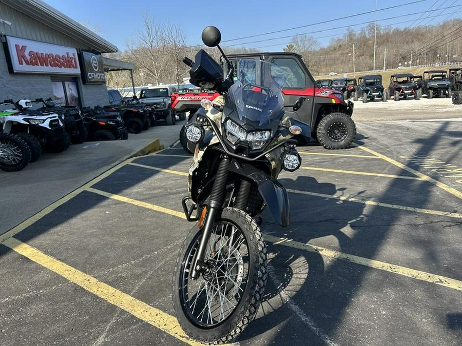 2026 Kawasaki KLR®650 Adventure ABS Cypher Camo Beige