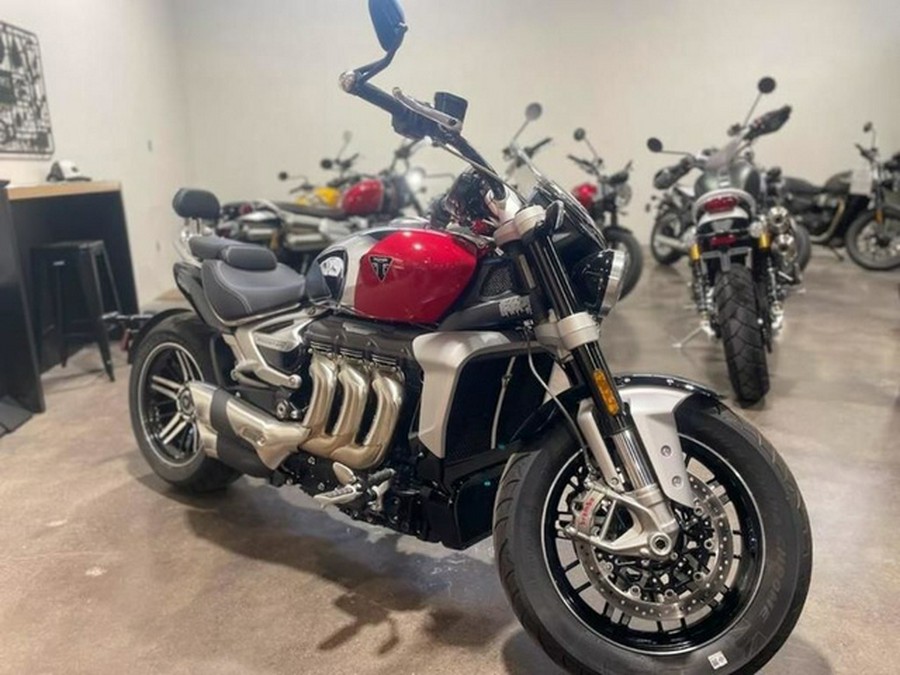 2023 Triumph Rocket 3 GT Chrome Edition Diablo Red