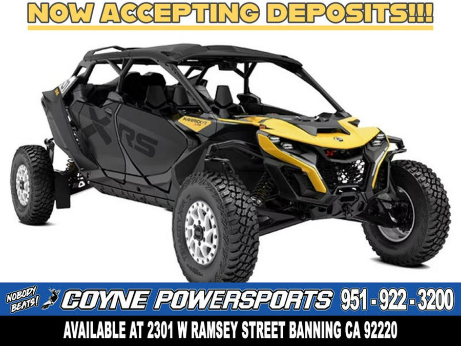 2025 CAN AM MAVERICK R MAX XRS WITH SMART SHOX