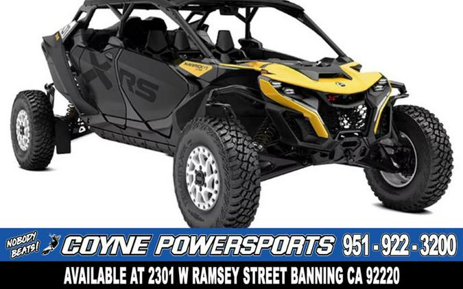 2025 CAN AM MAVERICK R MAX XRS WITH SMART SHOX