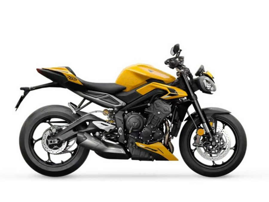 2026 Triumph Street Triple 765 RS Cosmic Yellow