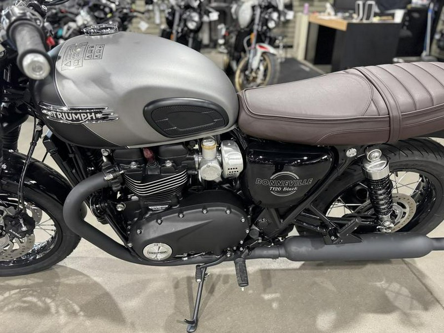 2026 Triumph Bonneville T120 Black Matt silver ice